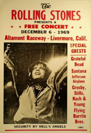 Rolling Stones at Altamont
