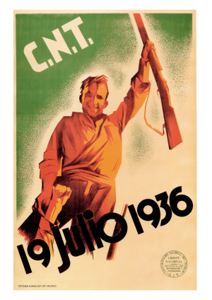 Spanish Civil War-1936, CNT