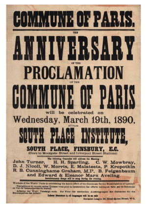 Commune of Paris 1890